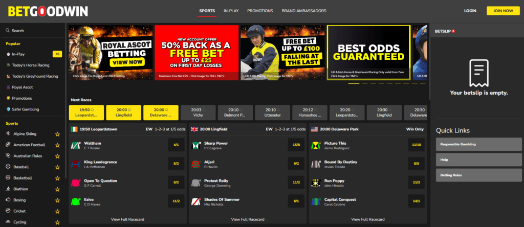 betgoodwin website