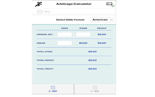 arbitrage betting calculator