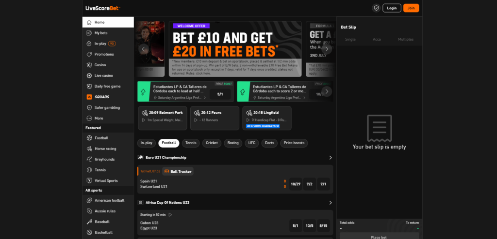 livescore bet website
